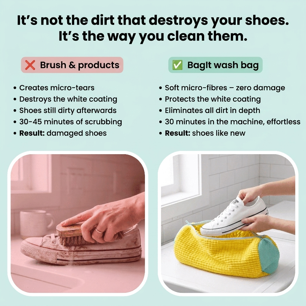 Shoe Wash Bag