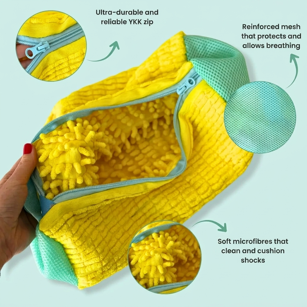 Shoe Wash Bag
